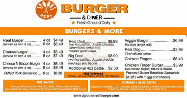 Yummy Real Burger Carte