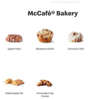 Mcdonalds menu