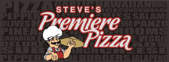 Steve's Premiere Pizza menu