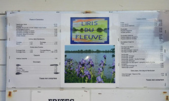 Iris Du Fleuve menu