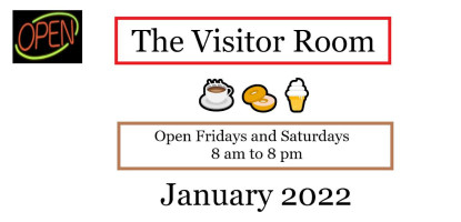 Visitor Room Coffee Shop menu