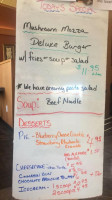 Mclennan Car/truck Stop menu