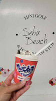 Seba beach Ice cream Stop menu