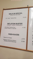 Vito's Pizza menu