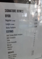 Steve's Poké menu
