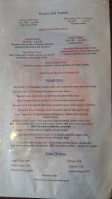 Old Caboose Pub menu