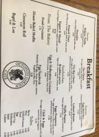 Octopus's Garden Café menu