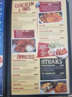 Tiny's Bar and Grill menu