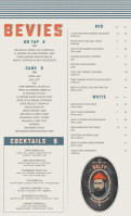 The Salty Dog menu