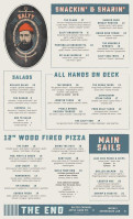 The Salty Dog menu