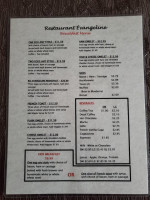 Capri Pizzeria & Bar-B-Q Restaurant menu