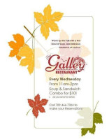 Galley menu