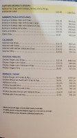 Captain George Fish Chips menu