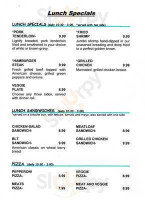 Captain George's Fish & Chips menu