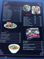 Restaurant Jojo menu