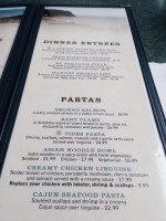 Tides Restaurant menu