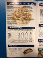 Jamal's Pizza menu