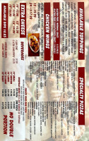 A-1 Pizza Coaldale menu