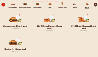 Pizza King menu