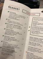 Beanery Coffeehouse Eatery menu