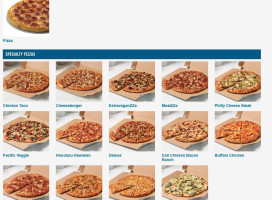 Domino's Pizza menu