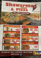 Shawarma House & Pizza menu