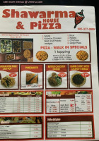 Shawarma House & Pizza menu