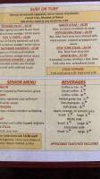 Terry’s Steak Fusion House menu