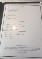 North Street Cafe menu