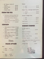 Three Rivers Country Kitchen menu