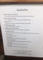 Sarabella's Café Bakery menu