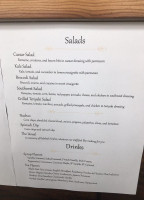 Sarabella's Café Bakery menu