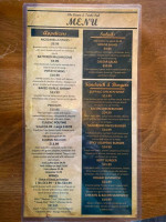 The Crown And Turtle Pub menu