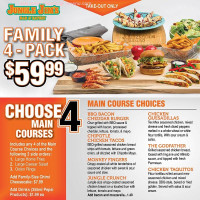 Jungle Jim's menu