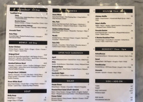 C Market Coffee menu