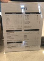 C Market Coffee menu