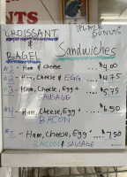 A & K Lick-A-Chick menu