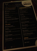 Sandpiper's menu