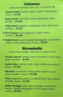 Bubba's Big Bites Cardápio