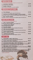 Sakura Sushi Cobourg menu