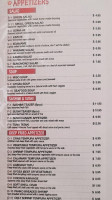 Sakura Sushi Cobourg menu