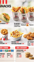 Kfc menu