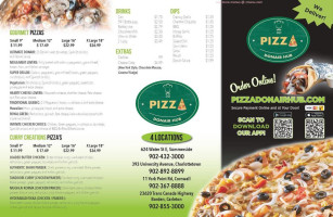 Pizza Donair Hub Cornwall menu