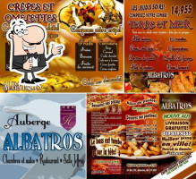 Auberge Albatros menu