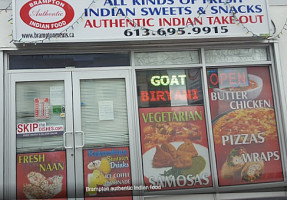 Brampton Authentic Indian Food outside