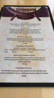 Skipper's menu