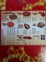 Jack's Pizza menu