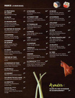 Umi Yama Sushi Lounge menu