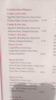 Annie's Blackfalds (chinese Western) menu