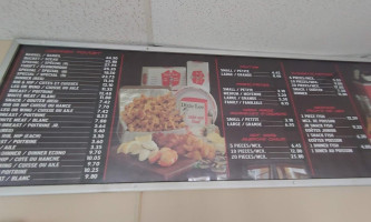 Dixie Lee menu